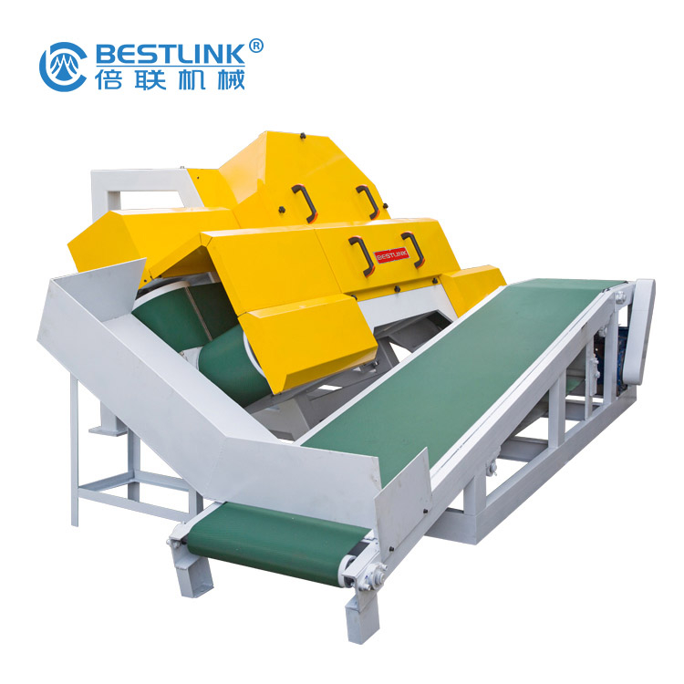 Bestlink工厂带皮带的薄石皮单板锯设备30HP 60HP